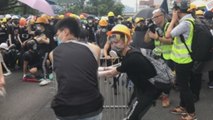 Policía Hong Kong afirma que manifestantes 
