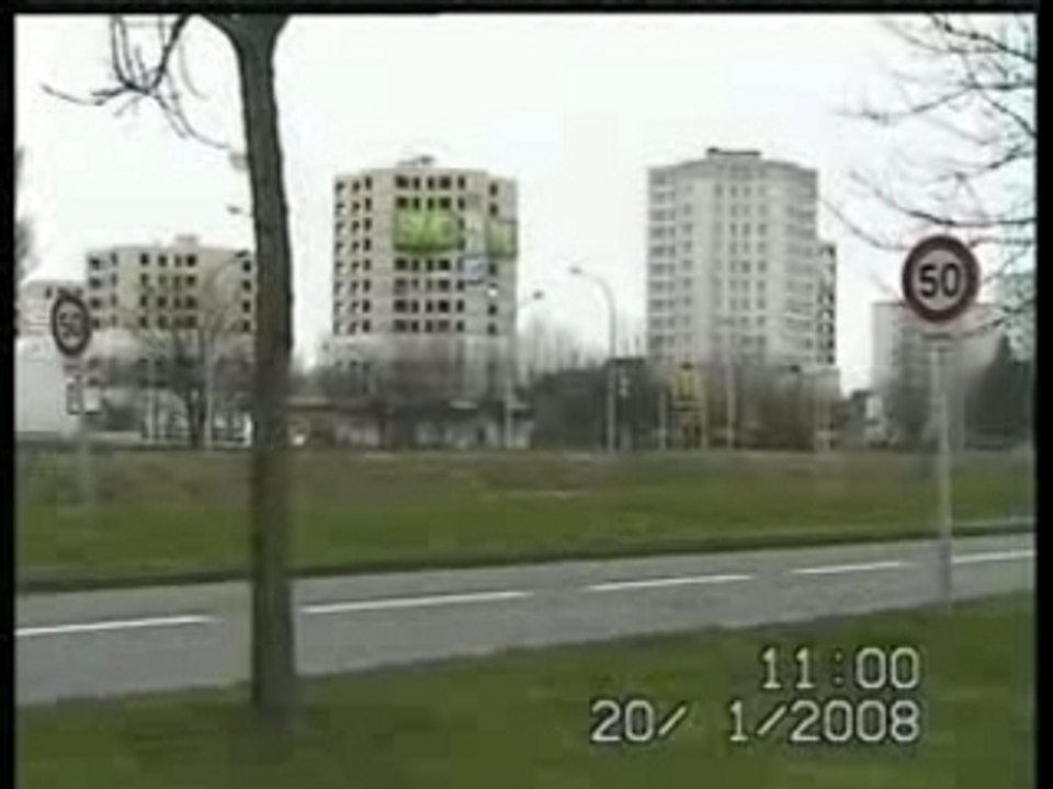 destruction de 4 tours à calais au beau marais