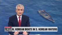 Four unmanned N. Korean boats found in waters off eastern S. Korea since last Saturday
