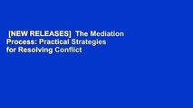 [NEW RELEASES]  The Mediation Process: Practical Strategies for Resolving Conflict