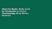About For Books  Study Guide for Introduction to Clinical Pharmacology, 8e by Marilyn Winterton