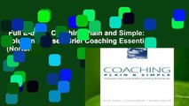 Full E-book  Coaching Plain and Simple: Solution-focused Brief Coaching Essentials (Norton