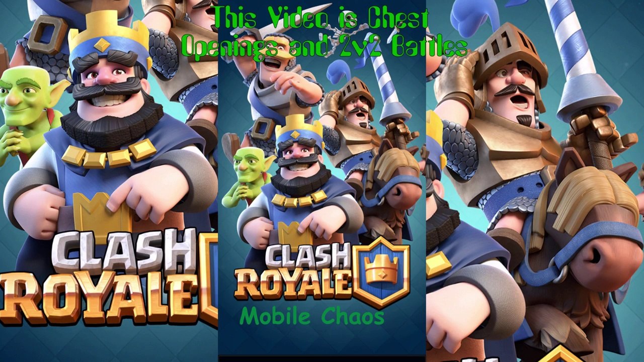 Clash Royale ☼ Chest Opening ☼ 2v2 Battles