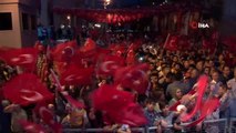 Mardin'de 15 Temmuz Anma etkinliğine yüzlerce vatandaş katıldı.