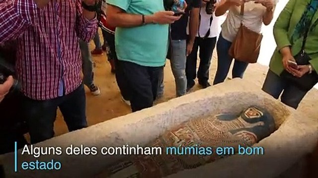 Egito abre ao público duas novas pirâmides