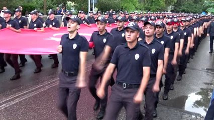 Karabük'te 'Milli Birlik' yürüyüşü