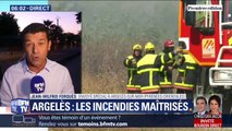 Les incendies à Argelès-sur-Mer ont été maîtrisés par les pompiers