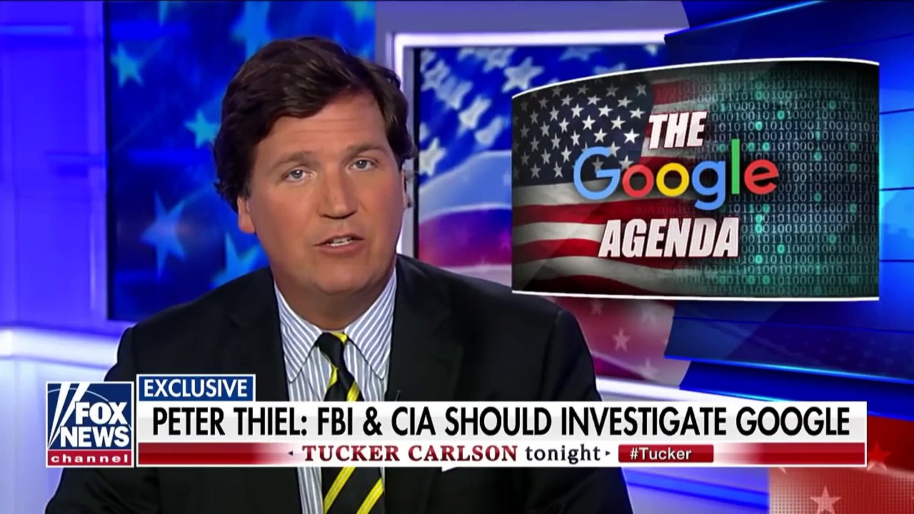 Peter Thiel throws bombshell accusation at Google