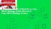 [NEW RELEASES]  Critical Reasoning GMAT Strategy Guide (Manhattan Prep GMAT Strategy Guides)