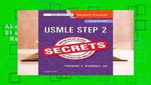 About For Books  USMLE Step 2 Secrets, 5e  Review