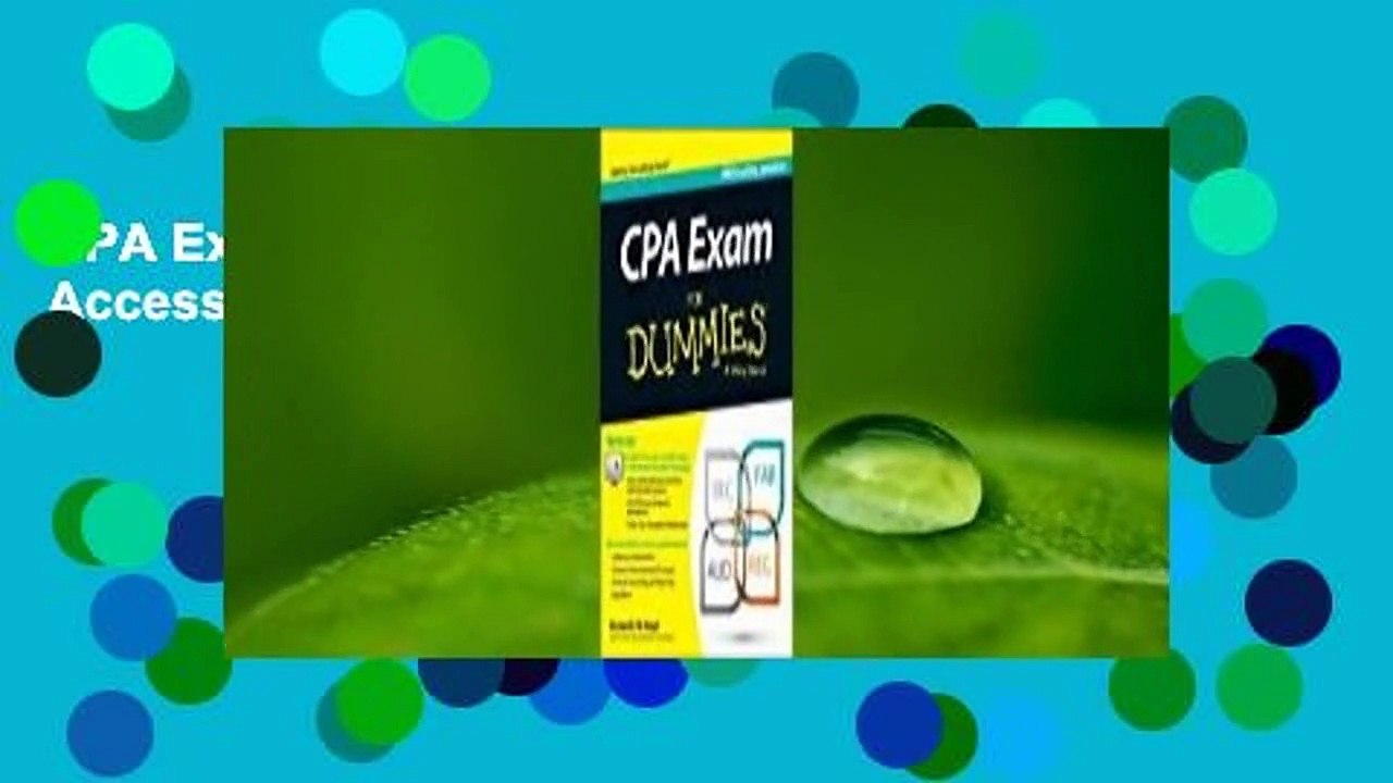 CPA Exam for Dummies with Access Code
