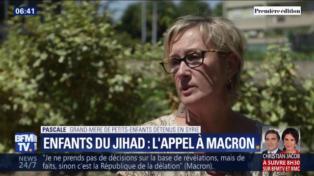Ils sont à l'agonie. Cette grand-mère se bat pour que ses petits-enfants français soient rapatriés de Syrie