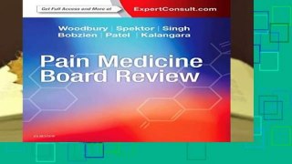 Full version  Pain Medicine Board Review, 1e  Best Sellers Rank : #4