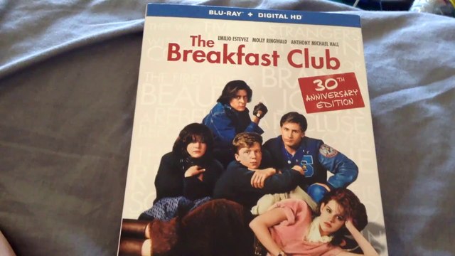 The Breakfast Club 30th Aniversary Edition Blu-Ray/Digital HD Unboxing