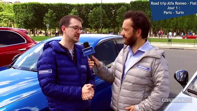 Road trip Caradisiac en Alfa Romeo - Fiat - Jour 1 : l'arrivée en Italie par le tunnel du Mont-Blanc
