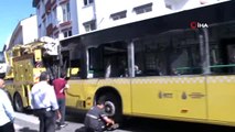 Sancaktepe'de freni patlayan İETT otobüsü dehşet saçtı: 1 ölü, 3 yaralı