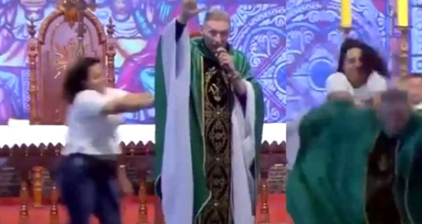 "Şişman kadınlar cennete gidemez" deyince sahneden itildi