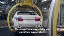 Artificial intelligence to control whether correct model designations are attached, BMW Group Dingolfing Plant