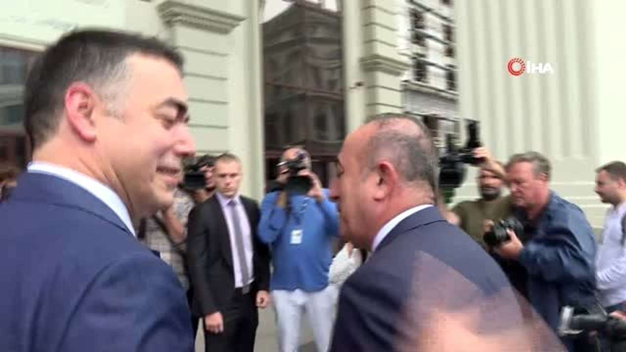 - Bakan Çavuşoğlu, Kuzey Makedonya Dışişleri Bakanı ile Görüştü