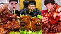 【PORK EATING】INSANE CHINA MUKBANG ASMR EATING PORK COMPILATION V2 #ASMR #MUKBANG