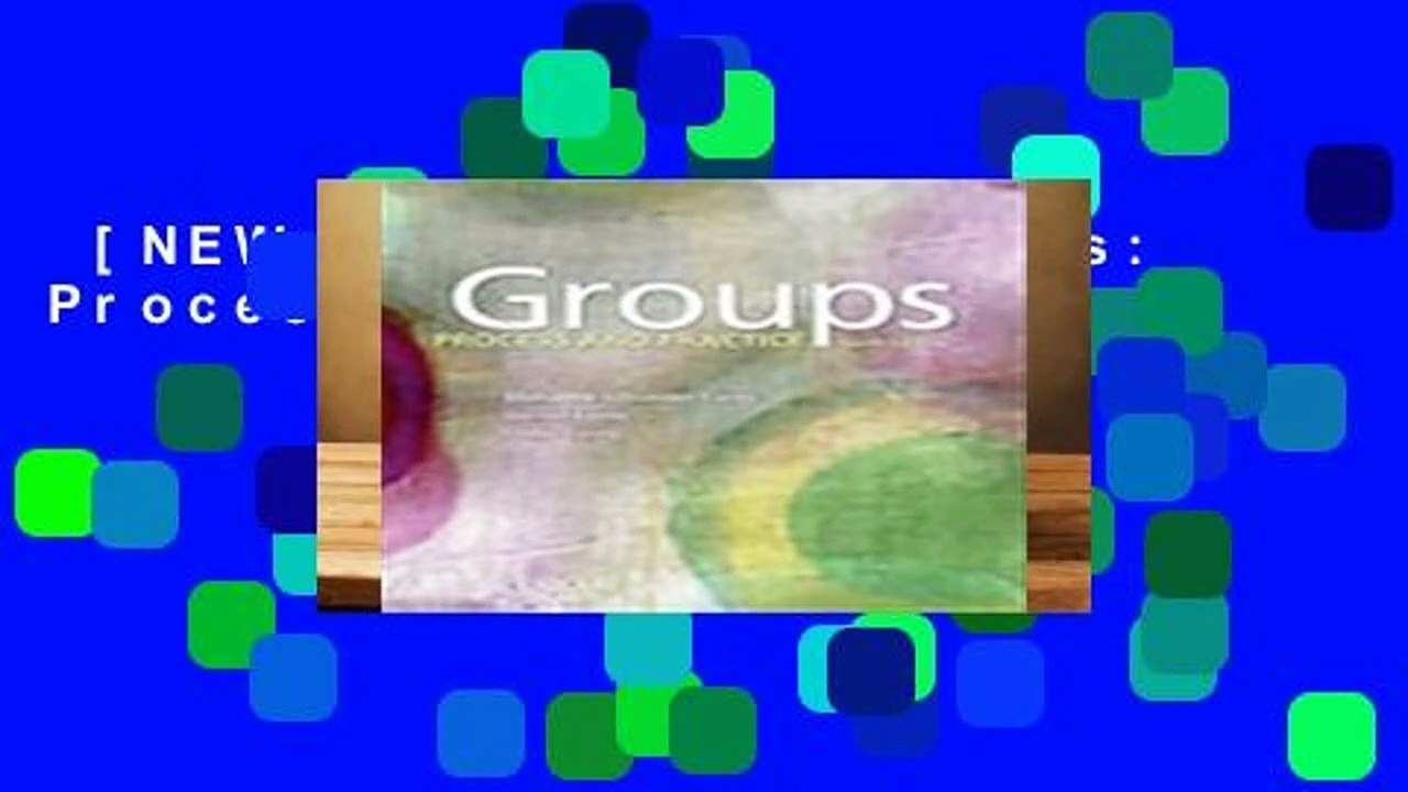 [NEW RELEASES]  Groups: Process and Practice