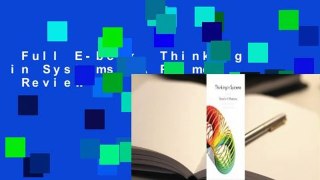 Full E-book  Thinking in Systems: A Primer  Review