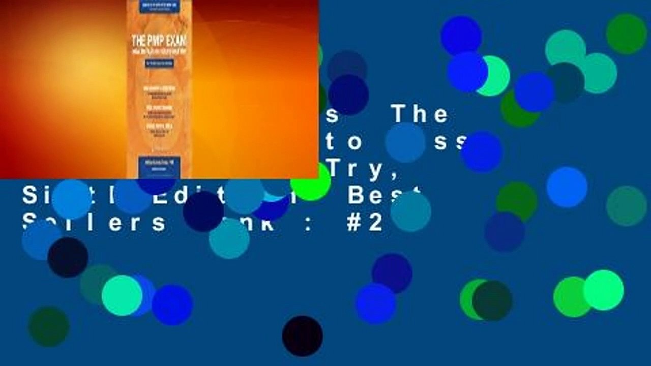 About For Books  The PMP Exam: How to Pass on Your First Try, Sixth Edition  Best Sellers Rank : #2