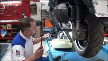 Drive Belt replacement on a scooter SYM CruiSym 300cc