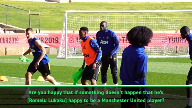 Solskjaer refuses to be drawn on Lukaku speculation