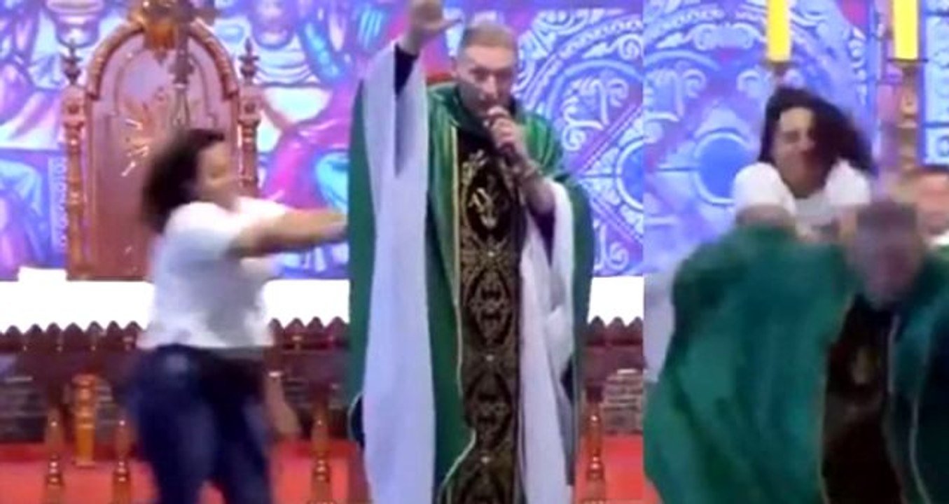 "Şişman kadınlar cennete gidemez" deyince sahneden itildi