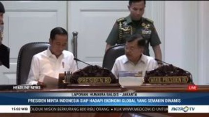 Jokowi Gelar Rapat Terbatas Mengenai Pagu Indikatif Tahun 2020