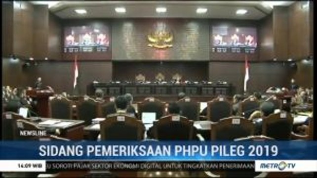 MK Gelar Sidang Sengketa Pileg 65 Perkara