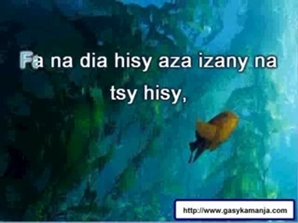 Karaoke - Hoy ianao - Nono