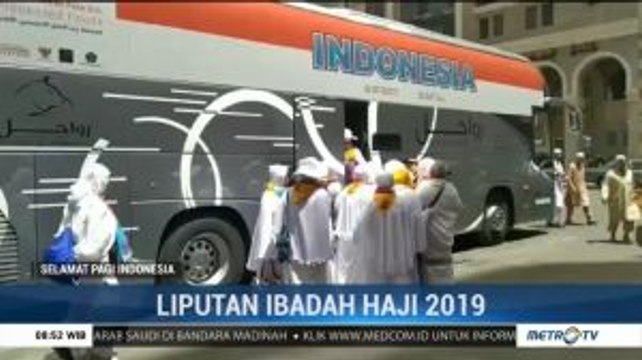 Tiga Kloter Jemaah Calhaj Diberangkatkan dari Madinah ke Mekkah