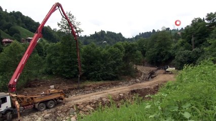 Rize’de kemer köprüler bir bir tahrip oluyor