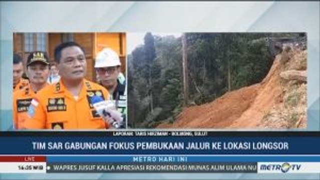Alat Berat Dikerahkan Buka Akses ke Lokasi Tambang Longsor