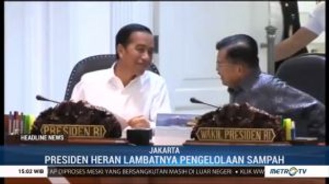 Jokowi Perintahkan Percepat Pembangunan Pembangkit Listrik Tenaga Sampah