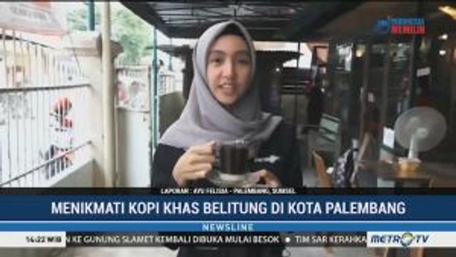 Menikmati Kopi Belitung di Kota Pempek
