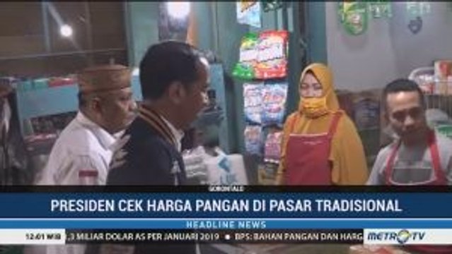 Jokowi Salurkan Kredit Ultra Mikro Bagi Pedagang di Gorontalo