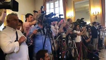 Salvini - Genova, conferenza di servizi in Prefettura (16.07.19)