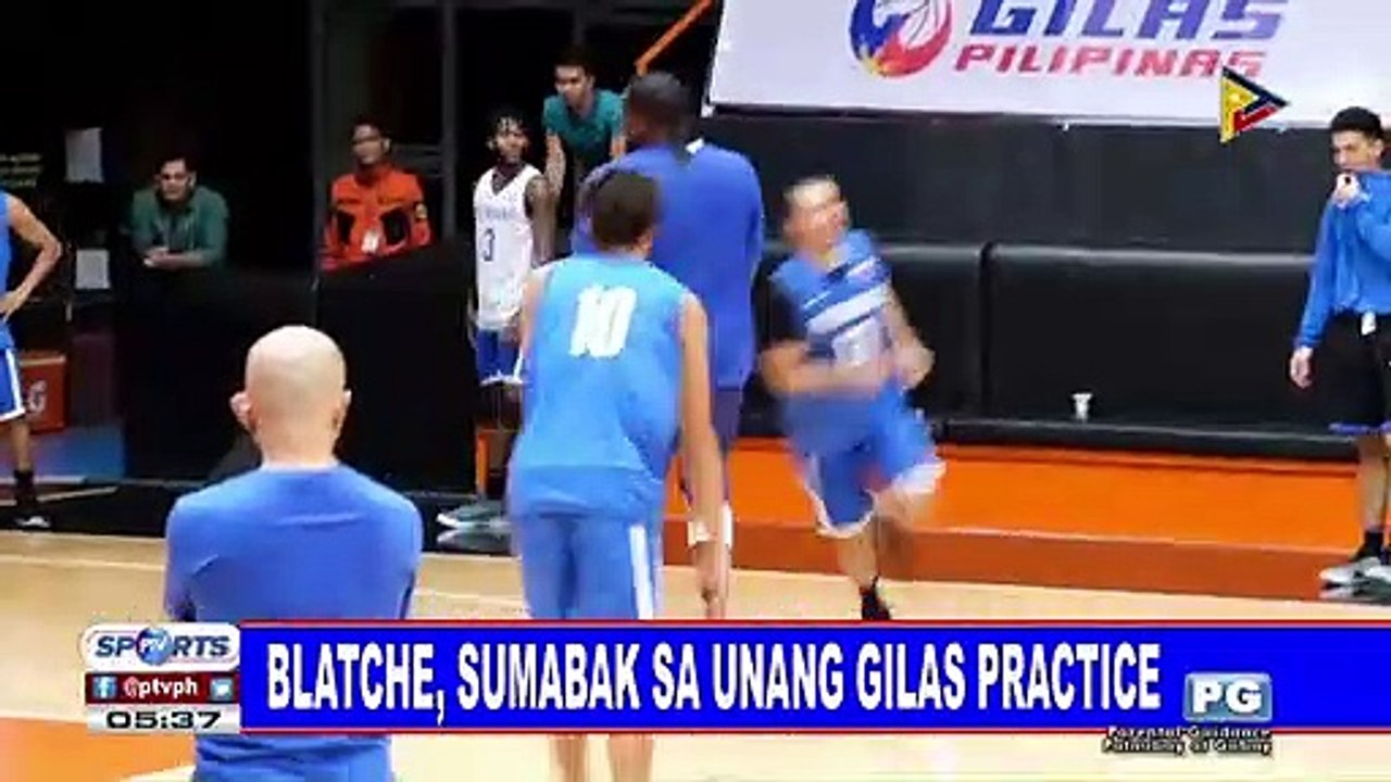Blatche, sumabak sa unang Gilas practice
