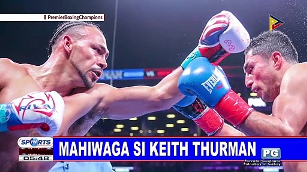 Mahiwaga si Keith Thurman