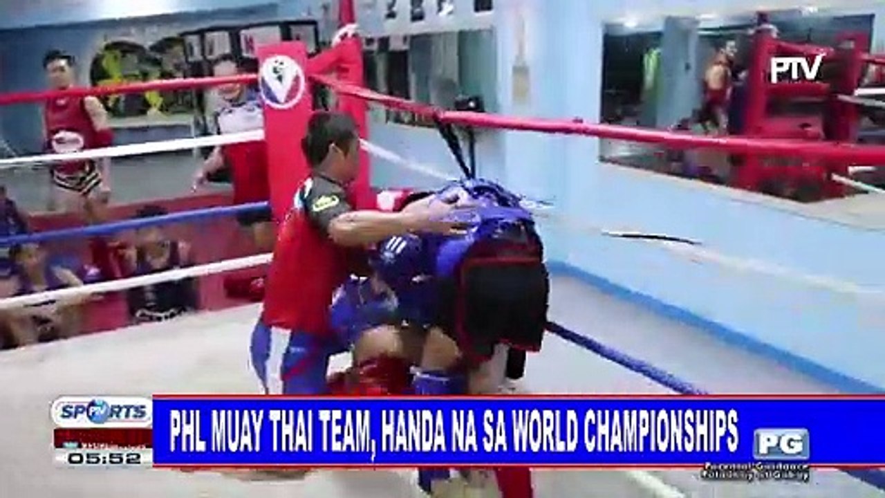 PHL muay thai team, handa na sa world championships