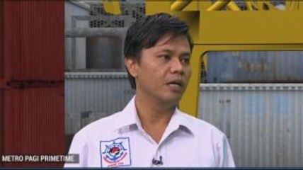 Dugaan Penyebab Kapal Tabrak Crane di Pelabuhan Tanjung Emas