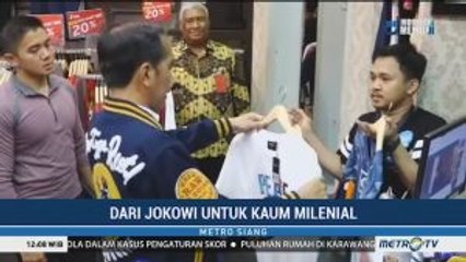 Blusukan ke Mal Kendari, Jokowi Beli Kaus Buatan Lokal