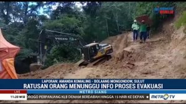 Evakuasi Korban Longsor di Bolmong Hanya Bisa Gunakan 1 Alat Berat