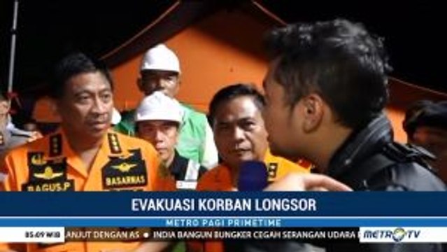 Kepala Basarnas Tinjau Langsung Evakuasi Korban Longsor di Bolmong