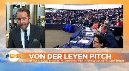 Analysis: How well did Von der Leyen do in her pitch for EU top job?