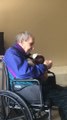 Dad With Dementia Shows Love to Stuffed Toy Dog Gifted by Child