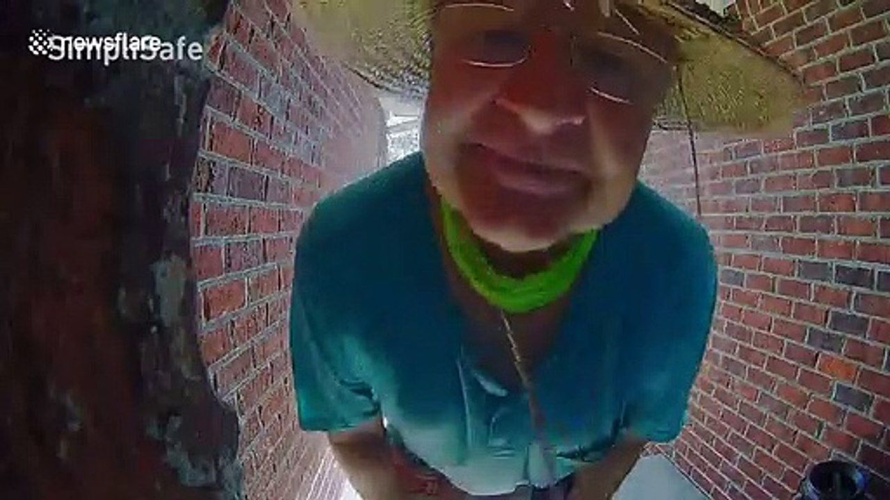 Kentucky father-in-law convinced doorbell cam is actually retina scanner